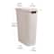 Mind Reader 40L Ventilated Slim Laundry Hamper with Cut Out Handles & Attached Hinged Lid, 2ct.